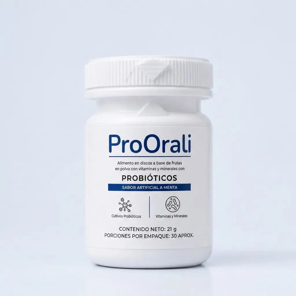 ProOrali — Discos Probióticos · Frescura que empieza por dentro