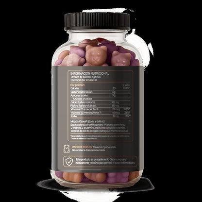 OSSEA Gummies informacion nutricional
